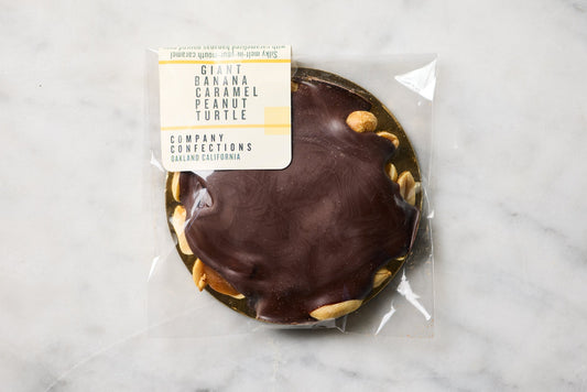 Giant Banana Caramel Peanut Turtle