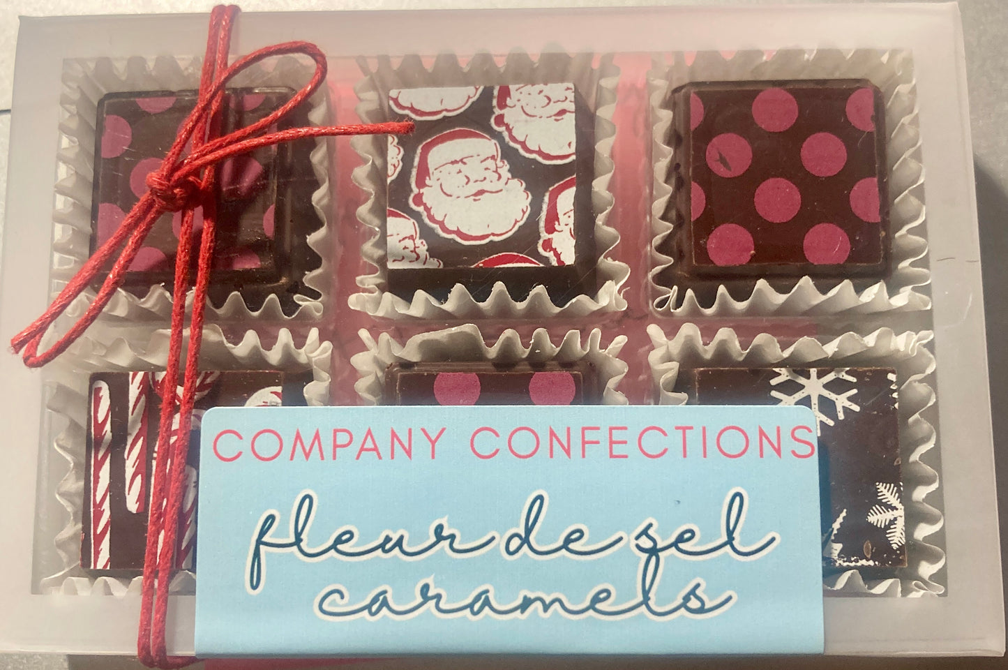 Salted Caramels 6 Piece Fleur de Sel