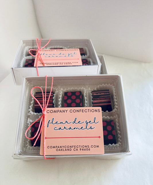 Salted Caramels 6 Piece Fleur de Sel